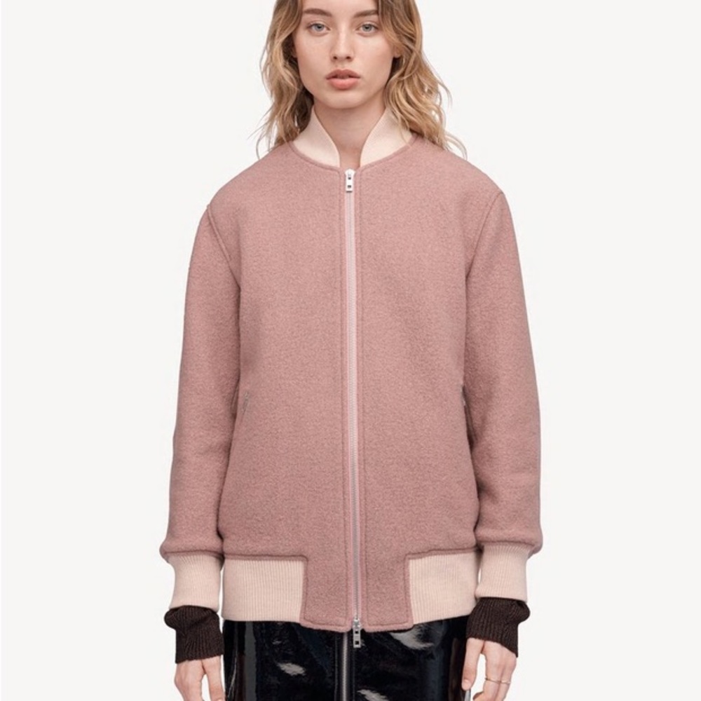 RAG & BONE | NWOT Oversized Elle Bomber Wool Jacket - Picture 1 of 17